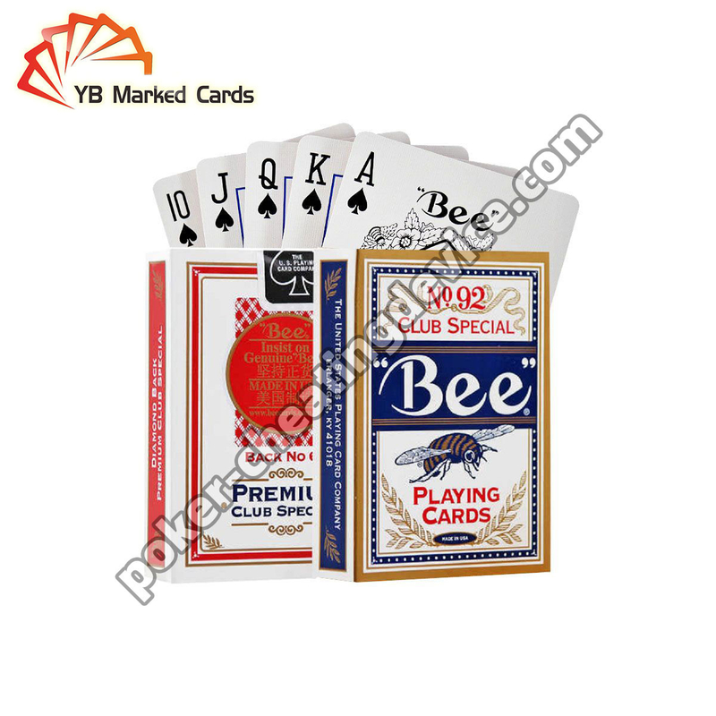 High Quality Bee No.92 Invisible Ink Marked Cards voor HD contactlenzen