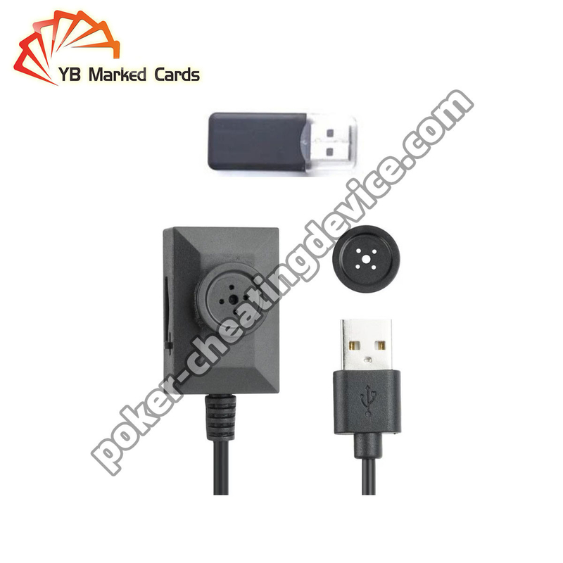 Top Tier Auto Tracking Radar Button Camera Voor Texas Hold'em / Omaha / Blackjack