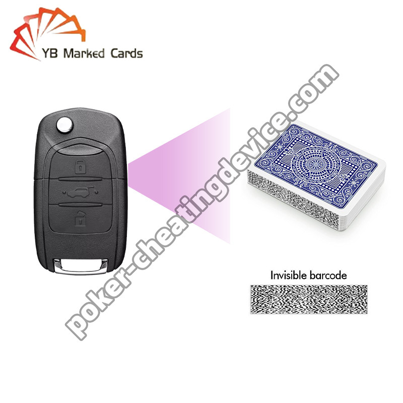 Geheime sleutelscanner voor barcode-kaartbedrog.