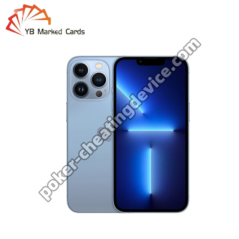 AKK A4 iPhone 13 Pro Max gemarkeerde kaarten poker analysator voor onmiddellijke resultaten