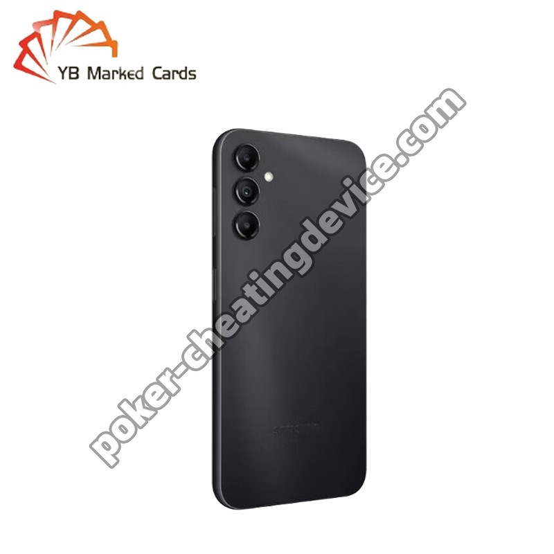 Samsung Galaxy A14 CVK 350 Marked Cards Analyzer voor Instant Poker Resultaten