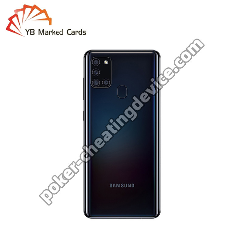 AKK A3 Samsung Galaxy A21s Cheat Cards Analyzer voor barcode gemarkeerde speelkaarten