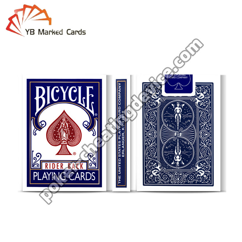 Fiets Infrarood gemarkeerde kaarten Wide Classic Blauw Voor Infrarood contactlenzen