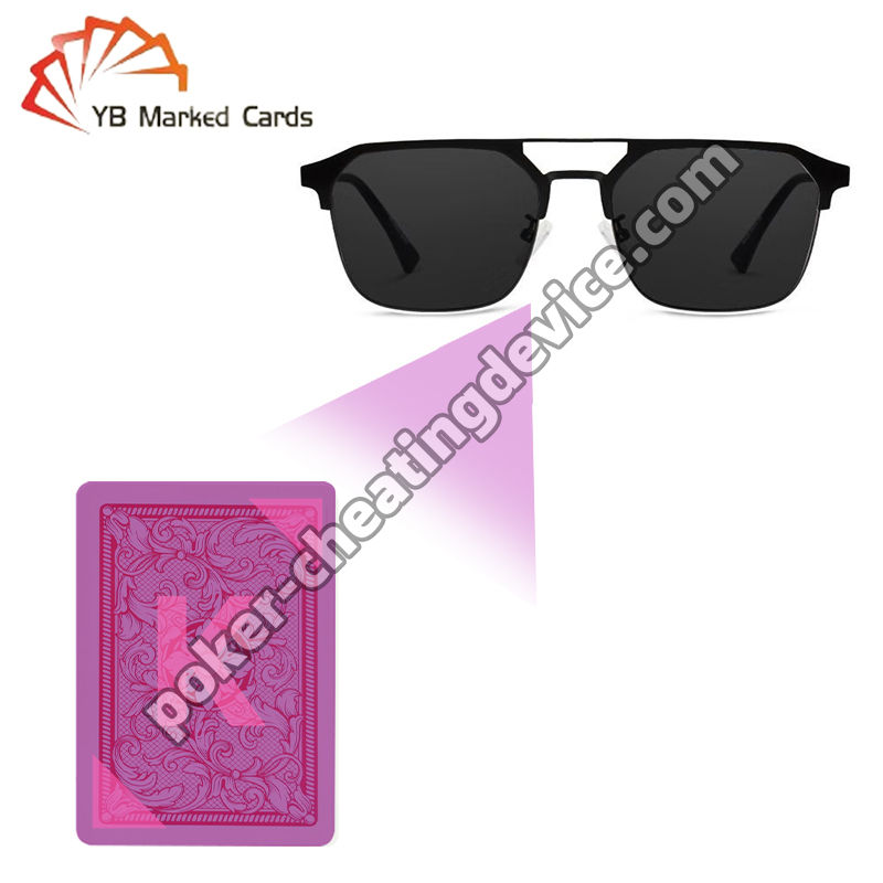 Poker spionagebril met directe detectie, ondetecteerbaar ontwerp voor alle infrarood gemerkte kaarten