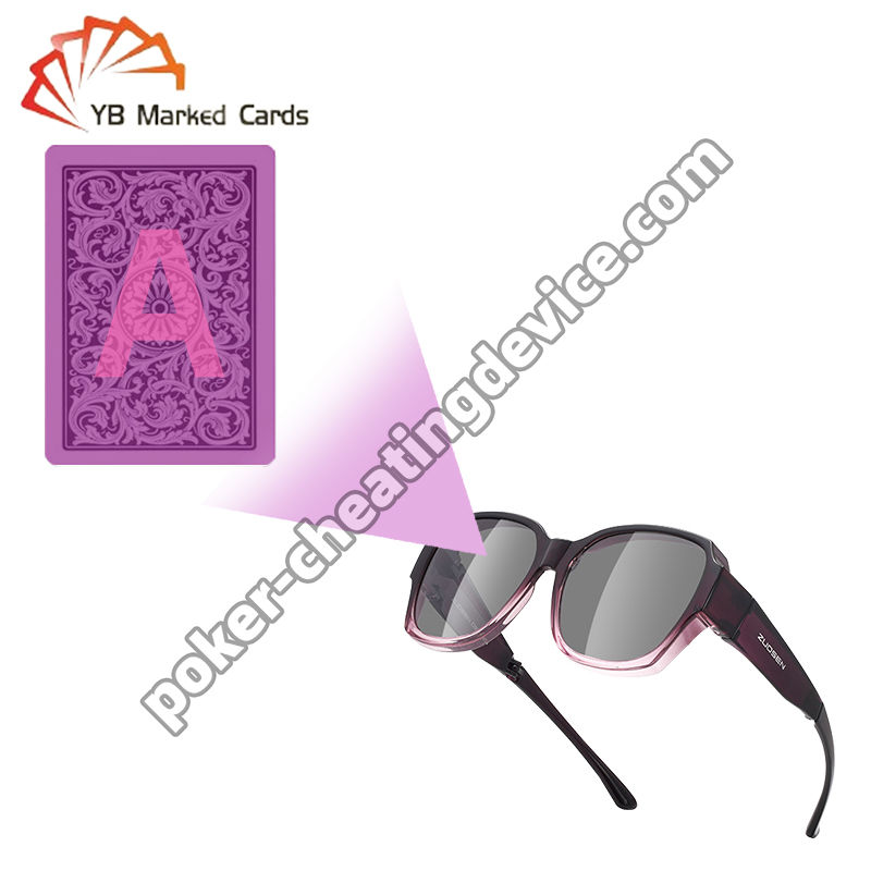Gekleurde kaarten Zonnebrillen