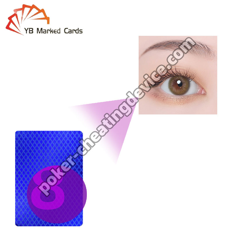 Geavanceerde infrarood contactlenzen met een watergehalte van ≥ 50% en een pupildiameter van 4-12 mm voor pokertricks