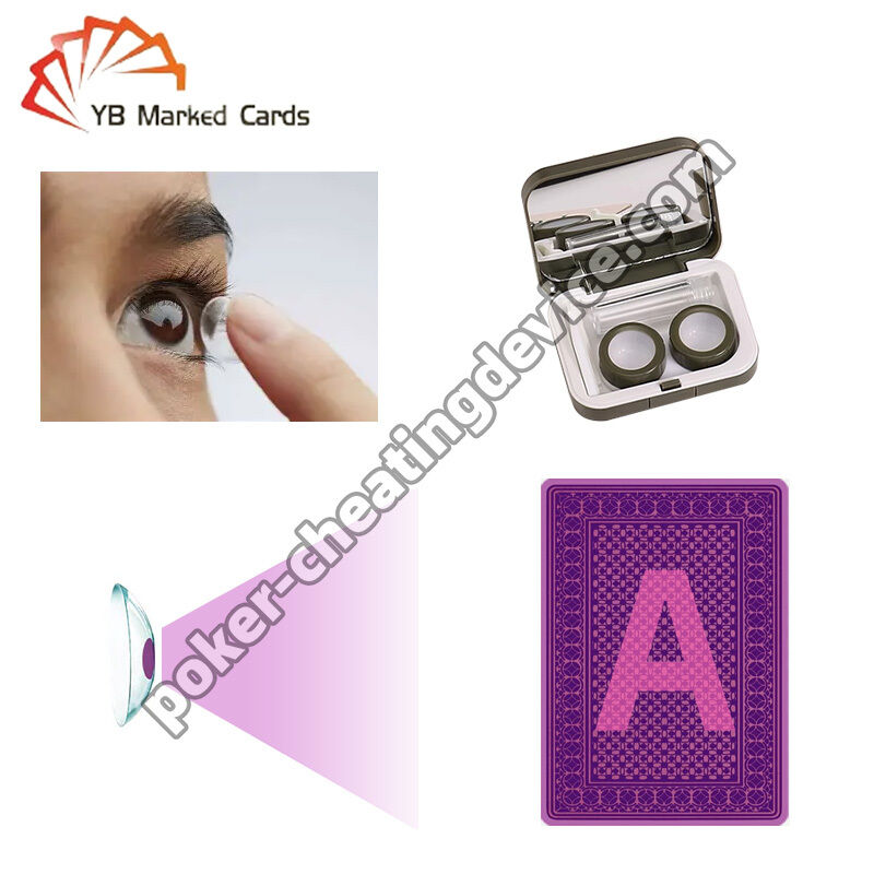 IR Contactlenzen voor onzichtbare inkt speelkaarten – Strategisch poker voordeel