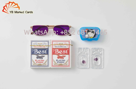 Magische Infrarode Contactlenzenfilter 12mm Donkere Purple in Pookspelen