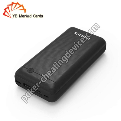Zwarte 60 cm Power Bank Camera Scanner voor Barcode gemarkeerde kaarten
