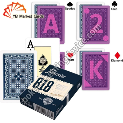 Fournier 818 Juice gemarkeerde speelkaarten voor casino valsspelen