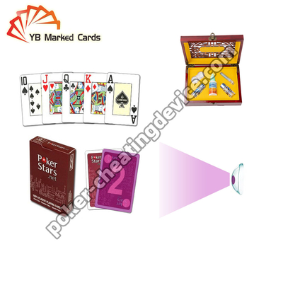 Copag Pokerstars Invisible Ink Marked Cards Voor Infrarood Contactlenzen