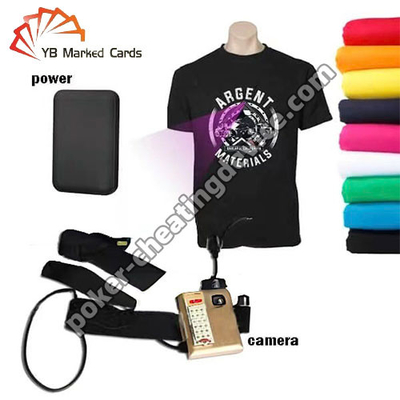 Accurate dynamische T-shirt scanner camera voor barcode gemarkeerde kaarten