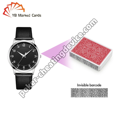 Stealth Watch Spelkaartscanner voor nauwkeurige Barcode Poker Card Cheating