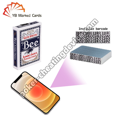 Bee Club Speciale Markering Barcode kaarten Voor Poker Cards Analyzer
