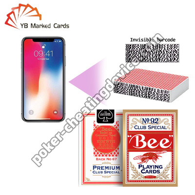 Bee Poker Professionele Entertainment Barcode Poker Cards Voor iPhone Poker Analyzer