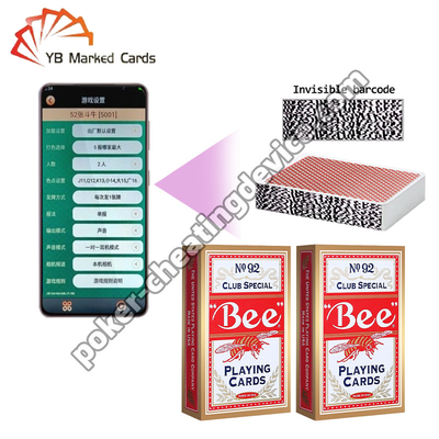 Bijen Barcode Markering kaarten Entertainment Competitie Speciale Narrow Card