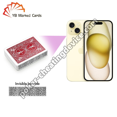 CVK 600 iPhone 15 Barcode Poker Card Analyzer voor nauwkeurige game resultaten