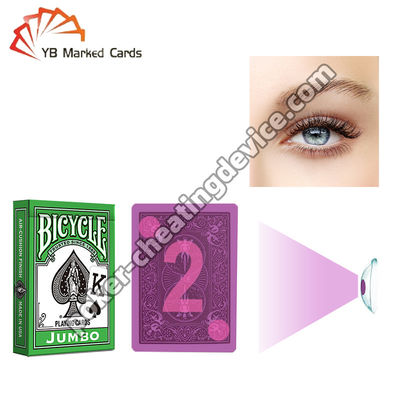 Fiets Invisible Ink Poker Cards Classic Groen Voor Poker Cheat Contactlenzen