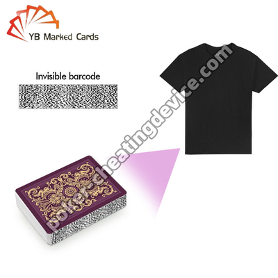 T-Shirt Poker Cards Scanner Voor Poker Card Analyzer En Barcode Marking Spelkaarten