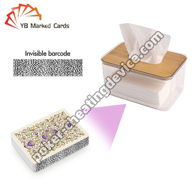 Tissue Box Poker Scanner Apparaat Voor Poker Analyzer En Barcode Cards