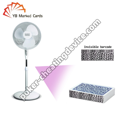 Ventilator-scanapparaat voor discrete kaartscanning in casino's