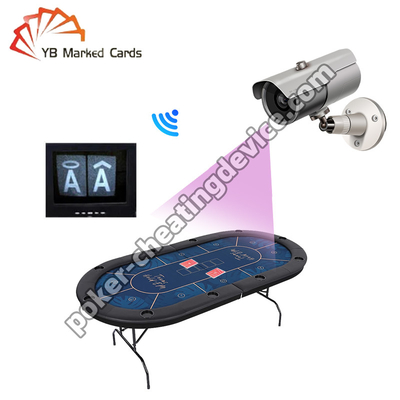 Gevorderde bewakingscamera poker scanning camera voor verbeterde gameplay