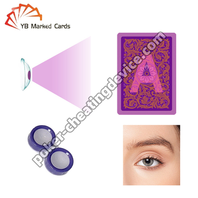 Discrete infrarood contactlenzen voor Poker Ultimate Cheat Tool