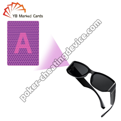 Invisible Ink Glasses Poker Cheat Tool Voor Texas Hold'Em Omaha