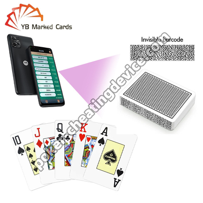 Copag Texas Hold'em 100% Plastic Poker Analyzer Gekarakteriseerde kaarten Zwart Eenvoudig Deck
