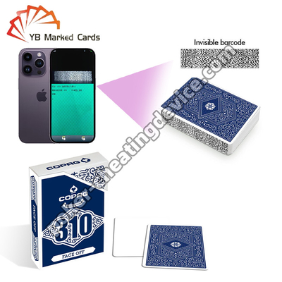 Copag 310 Gekodeerde Barcode Kaarten Spelers Eén Deck Blauw