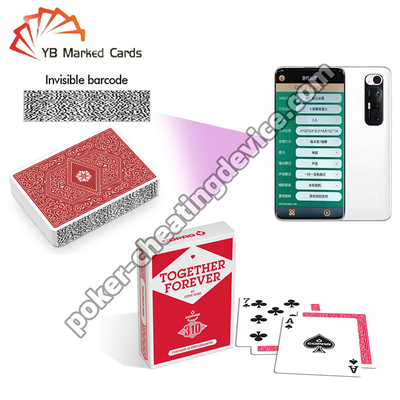 Copag 310 Barcode Scanner Spelkaarten Rood Eenvoudig Deck
