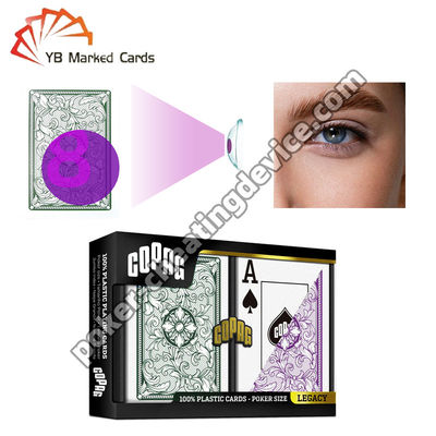 Copag Legacy Series Marking Spelkaarten Groen / Paars Deck Set