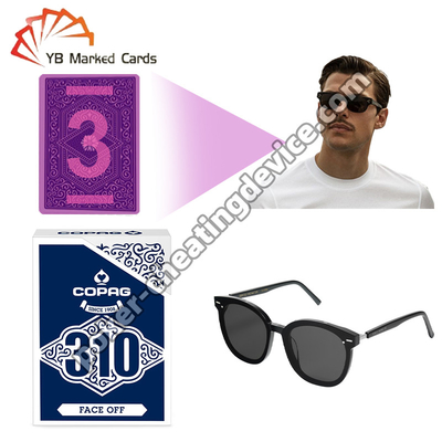 Copag 310 Invisible IR Marked Cards Blauw Voor Pokerbrillen