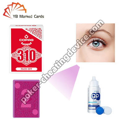 Copag 310 Private Game Infrarood Decks Rood Voor Infrarood Contactlenzen