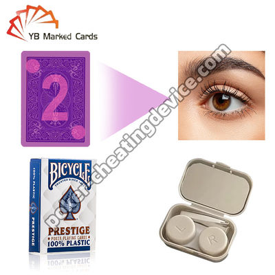 X-ray speelkaarten contactlenzen detecteren infrarood gemarkeerde kaarten onmiddellijk