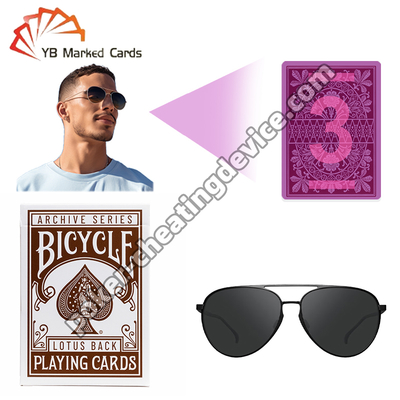 Fiets Lotus terug 1891 Onzichtbare inkt Poker kaarten