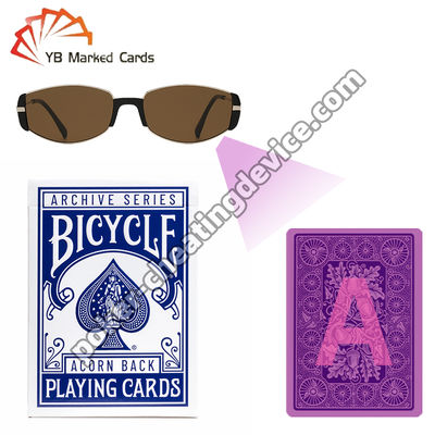 Bicycle Acorn 1891 Invisible Ink Poker Marking Cards