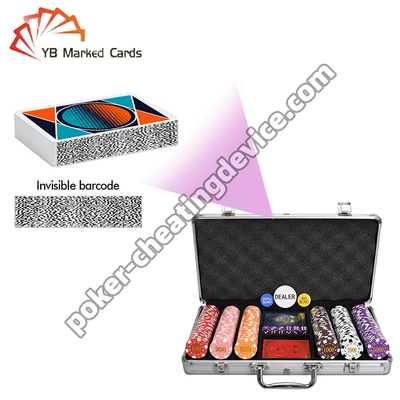 Verborgen Poker Camera Chip Case voor Barcode-Gemarkeerde Kaarten