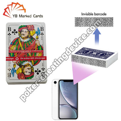 ASS Altenburger gemarkeerde barcode kaarten voor Poker Winner Analyzer