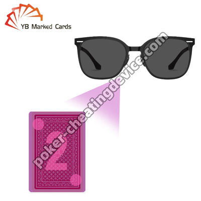 Gemerkte Kaarten Zonnebril Voor Onzichtbare Inkt Speelkaarten