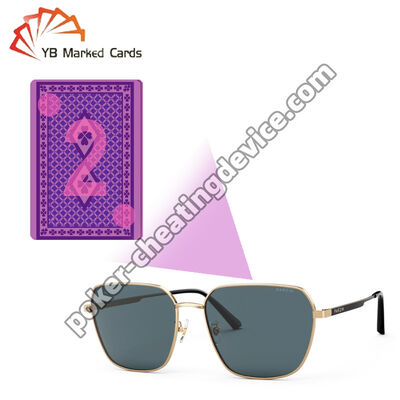 Infrarood gemarkeerde kaarten Zonnebrillen voor gemarkeerde pokerkaarten