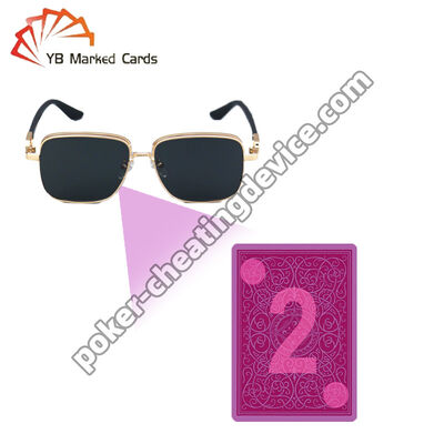 Infrarood gemarkeerde kaarten Zonnebrillen voor het markeren van speelkaarten