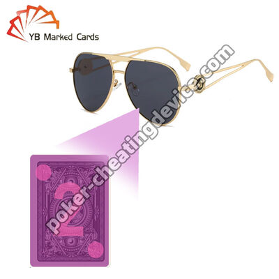 UV-perspectieve pokerglazen voor infrarood gemarkeerde kaarten