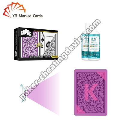 Professionele Poker Contactlenzen Voor Lichtgevende Inkt Markeerkaarten