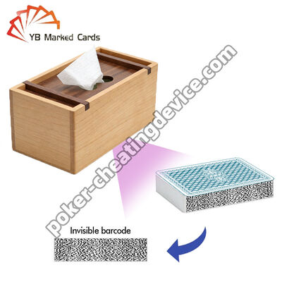 Tissu Box draadloze camera scanner voor poker vals spelen