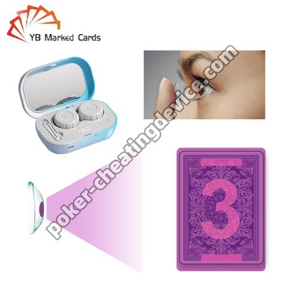 Geavanceerde valsspeler contactlenzen voor lichtgevende gemarkeerde kaarten