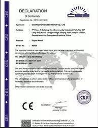 China YB Poker Cheat Co., Ltd Certificaten